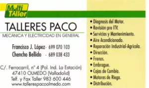 Talleres Paco